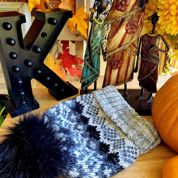 American Eagle Ribbed Pom Beanie - Picture 5 of 6